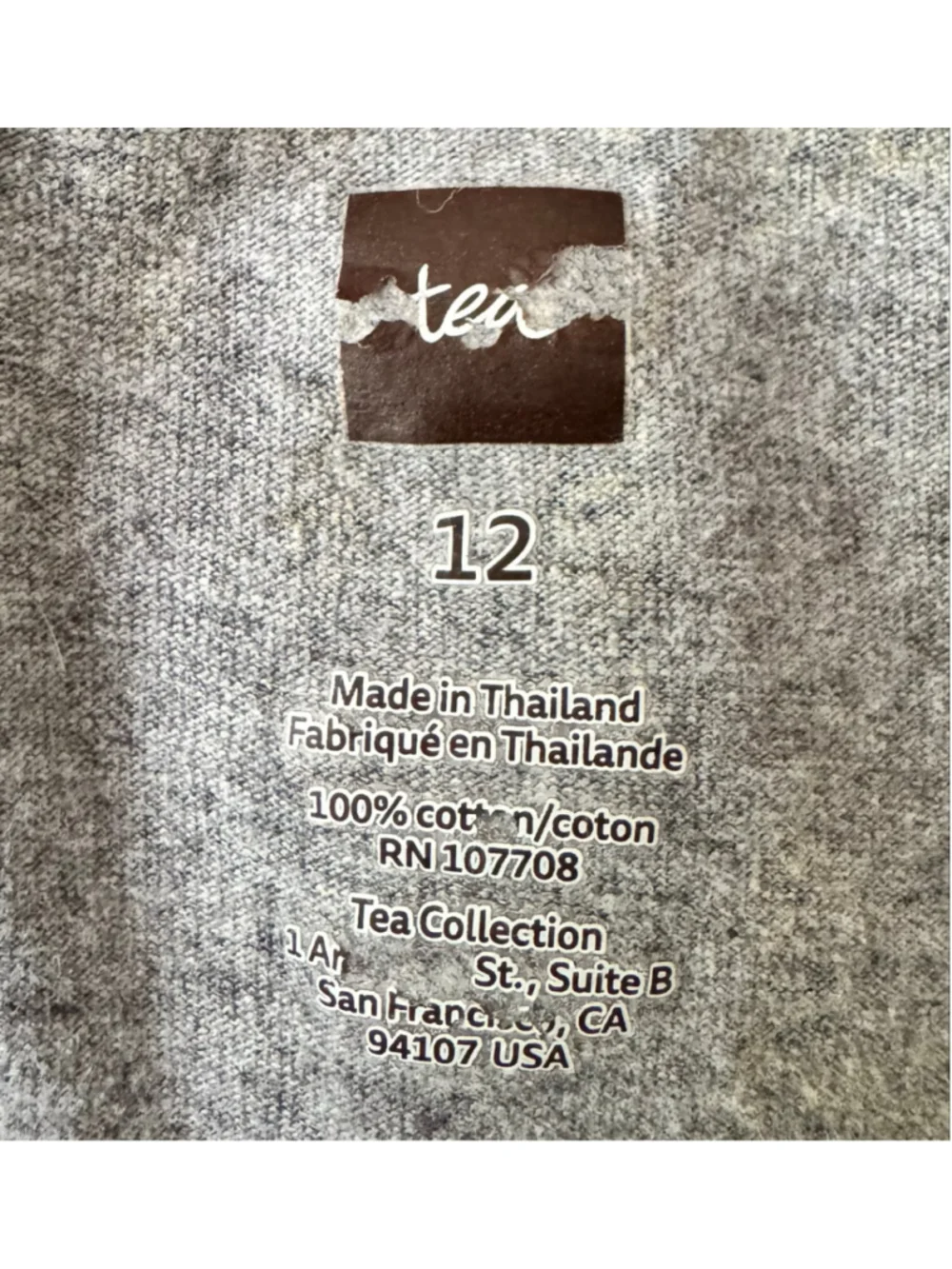Tea Collection this pre